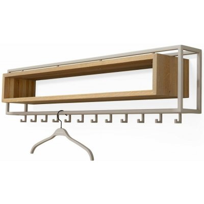Spinder Design School 118 x 29,5 x 19 cm hnědý/přírodní/šedý – Hledejceny.cz
