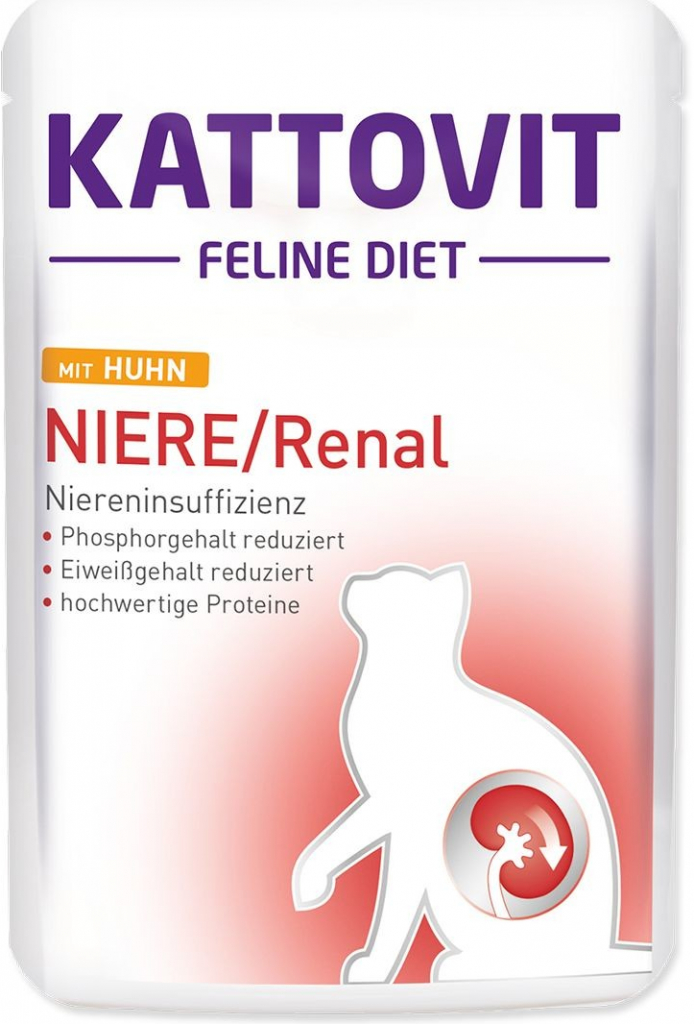 Kattovit Niere Renal ledviny kuře 85 g