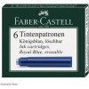 Náplně Faber - Castell Inkoustové bombičky krátké - modré 6 ks
