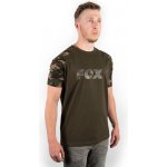 Fox Triko Camo Khaki Chest Print T-Shirt – Zboží Dáma