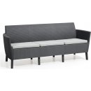 KETER SALEMO 3 seater sofa grafit