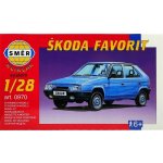 Směr zacvakávací model ŠKODA FAVORIT 1:28 – Zboží Dáma
