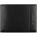 Bugatti pánská kožená RFID Nome Horizontal Wallet With Flap & Zip 49160901 černá – Sleviste.cz
