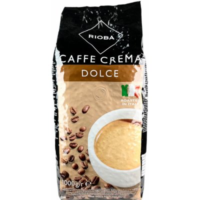 Rioba Caffe Crema Dolce 1 kg – Zboží Mobilmania