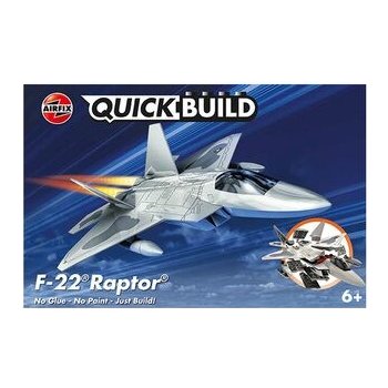 AIRFIX Quick Build letadlo J6005 Lockheed Martin Raptor