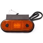 Fristom poziční LED světlo 12/24V, s držákem, oranžové – Zboží Mobilmania