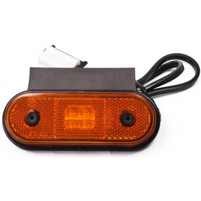 Fristom poziční LED světlo 12/24V, s držákem, oranžové – Zboží Mobilmania