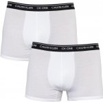 Calvin Klein 2Pack pánské boxerky CK ONE bílé NB2385A-WBE – Hledejceny.cz