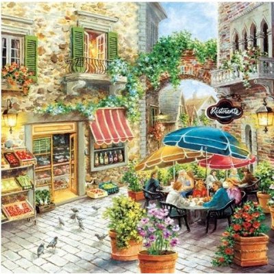 Ubrousek 33x33cm Kavárna – HobbyKompas.cz