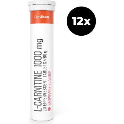 GymBeam L-karnitin 1000 240 tablet – Hledejceny.cz