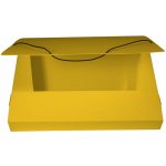 HIT Office Box prešpánový na spisy s gumičkou A4, žlutý – Hledejceny.cz