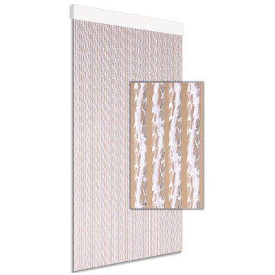 Závěs do dveří PAOLA 90x210 cm bílý – Hledejceny.cz