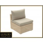 DEOKORK Ratanový středový díl MALIBU cappuccino – Zboží Dáma