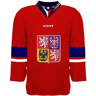 CCM Fandres replica Dres české hokejové reprezentace 2023/2024 červený – Zboží Dáma