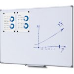 Showdown Displays Whiteboard SCRITTO 90 x 120 cm Enamel keramický povrch – Hledejceny.cz