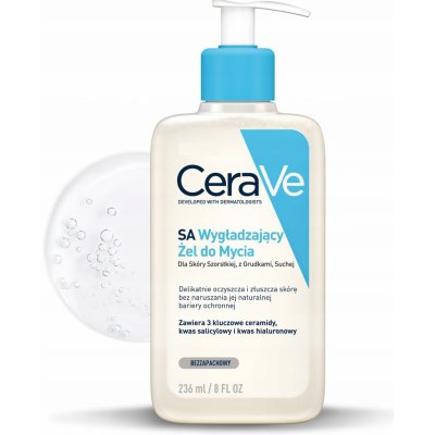 CeraVe SA vyhlazující mycí gel 236 ml – Zboží Mobilmania