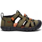Keen Seacamp II Cnx Youth dark olive/gold flame – Sleviste.cz