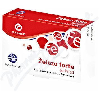 Železo Forte Galmed 45 tablet