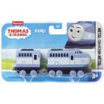 FISHER PRICE Mašinka Tomáš lokomotiva velká kovová + vagonek různé druhy – Zboží Dáma