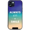 Pouzdro a kryt na mobilní telefon Apple Mobiwear Glossy - Apple iPhone 14 Plus - G074G Smile