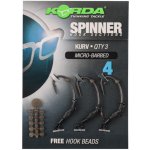 Korda Návazec Spinner Hook Section Kurv vel.4 3 ks – Hledejceny.cz