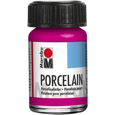 Marabu Barva na porcelán a sklo 15 ml malinová – Hledejceny.cz