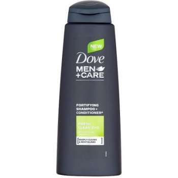 Dove Men + Care FreshClean 2v1 šampon pro muže 400 ml