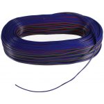 AV-Elmak Kabel RGB 4-žílový 4x0,22mm2, 1m – Hledejceny.cz