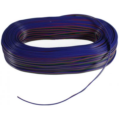 AV-Elmak Kabel RGB 4-žílový 4x0,22mm2, 1m – Hledejceny.cz