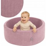 KiddyMoon suchý bazén kulatý 90 x 30 cm sametový fialový – Sleviste.cz