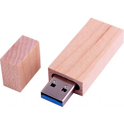 Microdrive USB Flash disk - Dřevěný - 64 GB - USB 3.0 - Javor