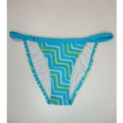 adidas PRINT BIKINI B W E78344 tyrkysová