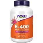 Now Foods Vitamín E Přírodní 400 iu 250 kapslí – Hledejceny.cz