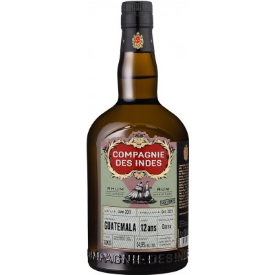 Compagnie des Indes Guatemala 12y Cask Strength 54,9% 0,7 l (karton)