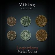 Drawlab Viking Metal Coin Set