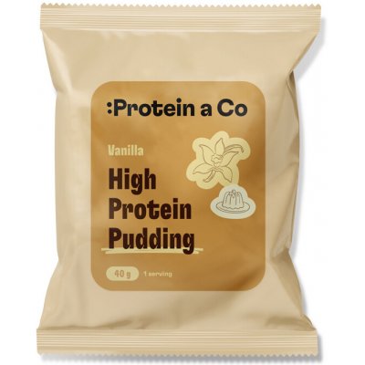 ProteinaCo High protein pudding 40 g Vanilla – Hledejceny.cz