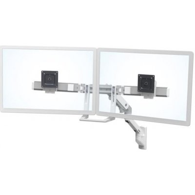 ERGOTRON HX Wall Dual Monitor Arm, nástěnné rameno pro 2 monitory až 32", bílé – Zboží Mobilmania