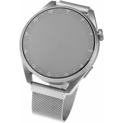 FIXED Mesh Strap s šířkou 20mm pro smartwatch, stříbrný FIXMEST-20MM-SL