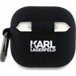 Karl Lagerfeld 3D Logo NFT Choupette Head Silikonové Pouzdro pro AirPods 4 KLA4RUNCHK – Zboží Živě