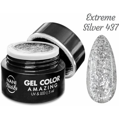 NANI UV gel Amazing Line Extreme Silver 5 ml – Zboží Dáma
