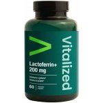 Vitalized Lactoferrin+ 200 mg 60 kapslí – Hledejceny.cz