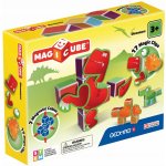 Magicube - Dinosauři, 7 kostek (GEOMAG Magicube Dinosauři - 7 kostek ; Originální výrobek ; Magnetická stavebnice ; Hra s magnety)