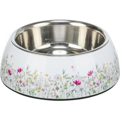 TRIXIE Nerezová miska s květinovým vzorem 750 ml 22 cm – Hledejceny.cz