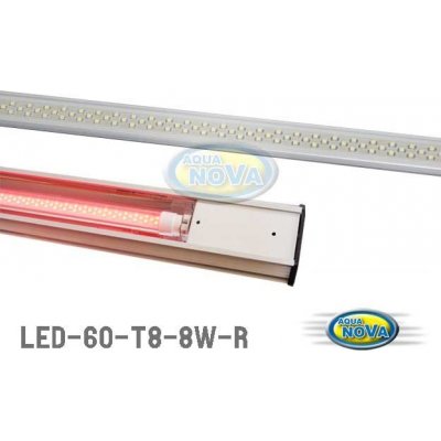 Aqua Nova Led trubice červená 8 W, 600 mm