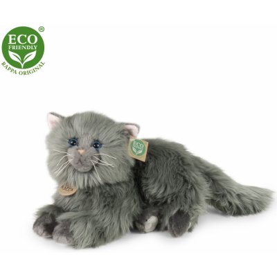 Rappa perská kočka šedá ležící 30 cm