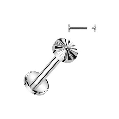 Šperky4U Piercing do brady labreta TITAN TIT1311-1206 – Zboží Mobilmania