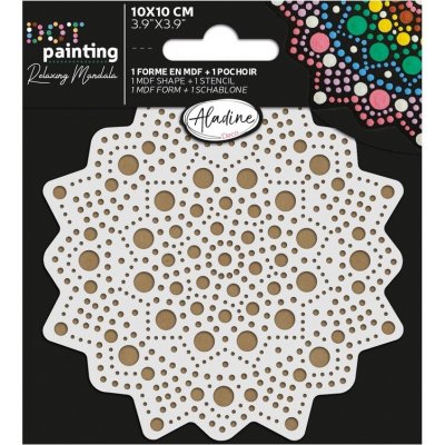 Aladine Sada na tečkování 10 cm Mandala 1 – Zbozi.Blesk.cz