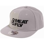 Meatfly Ness Snapback Grey Black Revital Černá – Hledejceny.cz