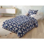 Textilomanie povlečení Jednorožec a Měsíc modré 45x65 cm 90x135 cm – Sleviste.cz