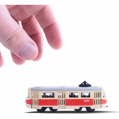 Rappa kovová tramvaj mini 8,5 cm – Zbozi.Blesk.cz